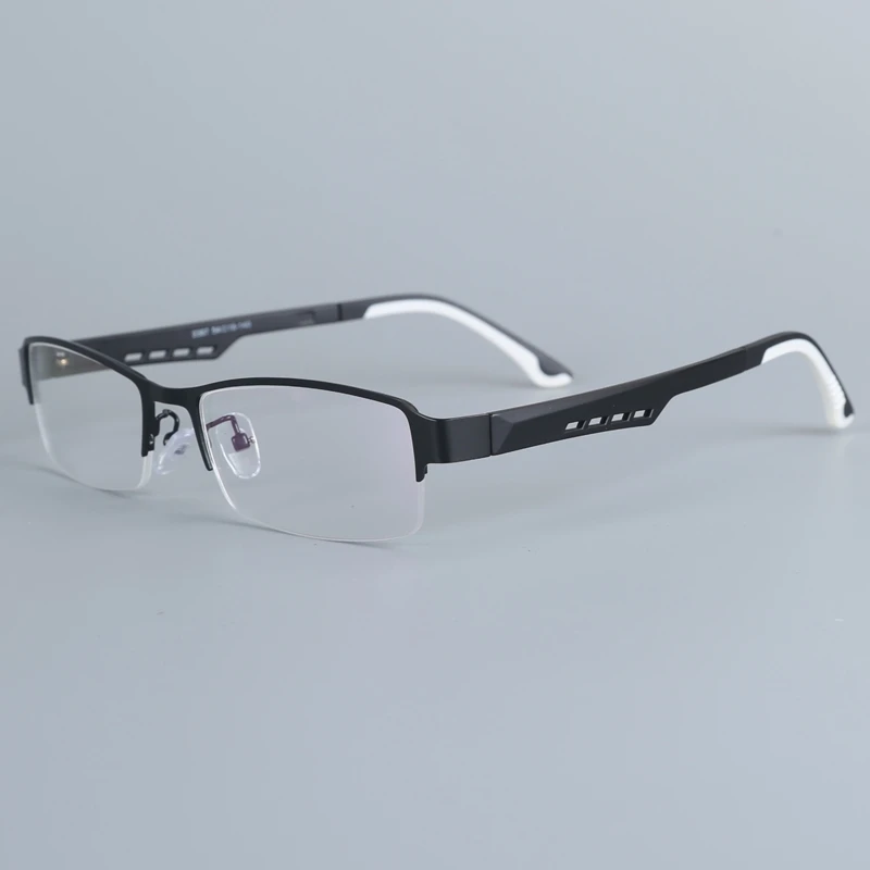 Belmon оправа для очков, мужские брендовые компьютерные оптические очки по рецепту, прозрачные линзы, оправа для очков, мужские очки 2387 - Цвет оправы: 2387 black-white