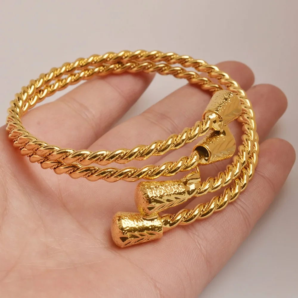 Anniyo цвета золота браслет в эфиопском стиле для женщин Арабский Браслет в дубайском стиле ювелирные изделия африканские аксессуары Подарки Новинка#100406