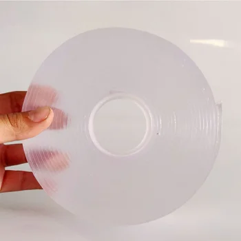 

Double-Sided Adhesive Masking Tape Transparent Grip Tape PVC Anti-fracture Reusable For Household Car Interior