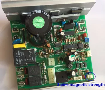 

Free Shipping ZY02SYT 2 pins magnetic strength Motor Controller SHUA BROTHER OMA YIJIAN treadmill board driver control IC board