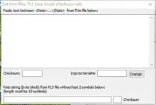for Cat trim files checksum calculator