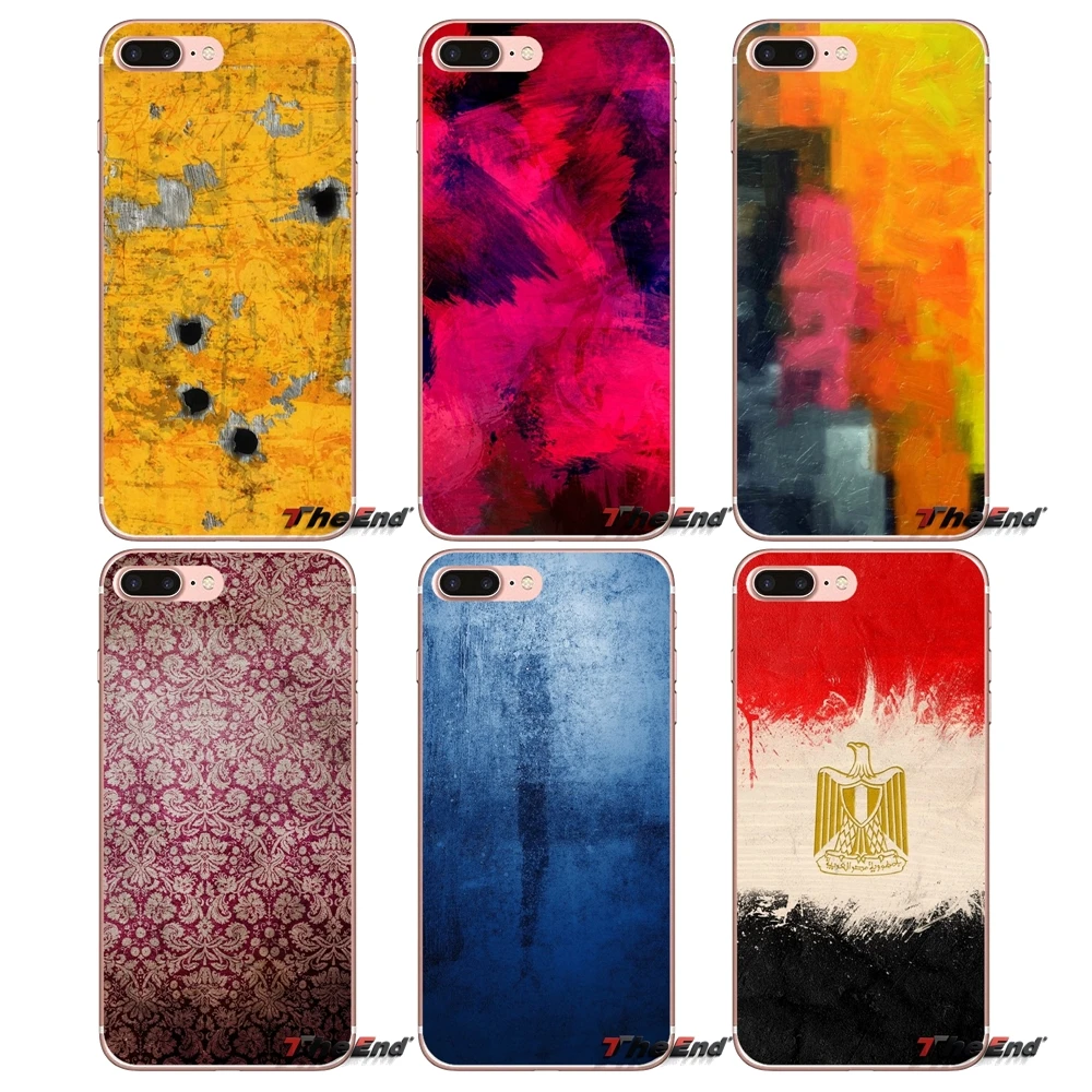 Для Samsung Galaxy S2 S3 S4 S5 MINI S6 S7 edge S8 S9 Plus Note 2 3 4 5 8 Coque Fundas текстурированные прозрачные