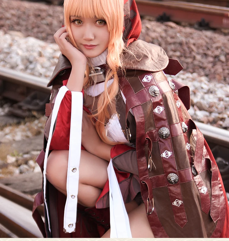 CosplayLove SINoALICE Cosplay Costume Dead Alice Red Riding Hood Dress Cosplay Costume Full Suit Custom Made (8)