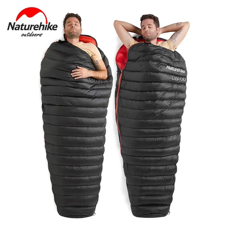  Naturehike down sleeping bag indoor outdoor winter portable adult goose down single travel sleeping