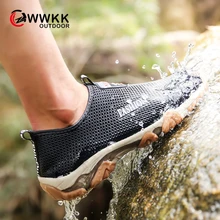 WWKK/Летняя обувь для воды мужские пляжные сандалии обувь для подводного плавания Мужская быстросохнущая река море носки для купания обувь для дайвинга