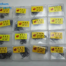 Углеродистая сталь серебряные рыболовные крючки с гвоздем, 16 размер из нержавеющей стали рыболовные крючки, один номер один пакет