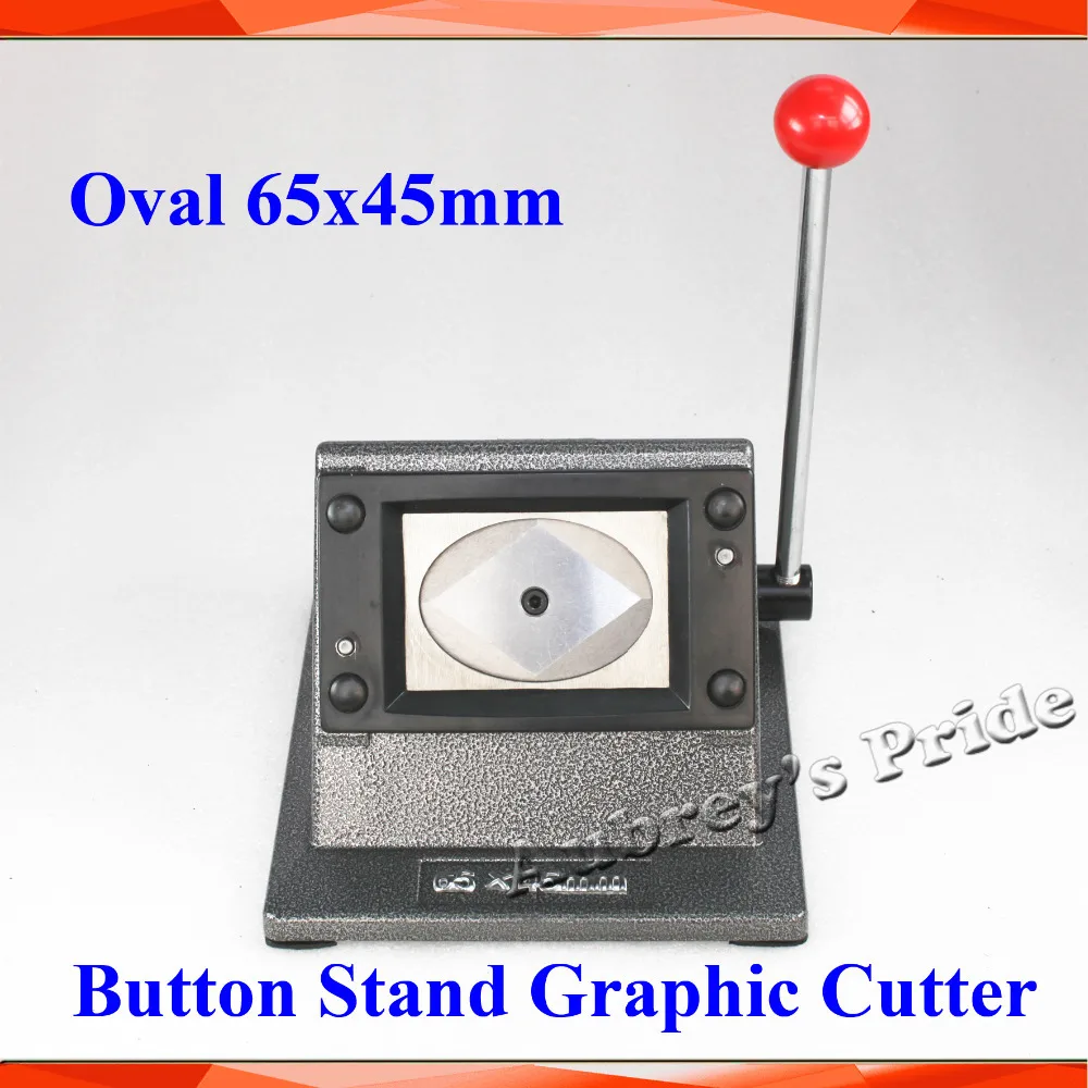 NEW Manual Oval 65x45mm Multi Sheets Stand Paper Graphic Knife Punch