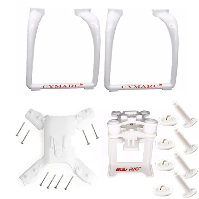 Cheap RC Drone Legs Landing Gear Action Gimbal Mount Camera Holder Drone Spare Parts for Hubsan X4 H501A H501C H501S Aircraft Toy Accs