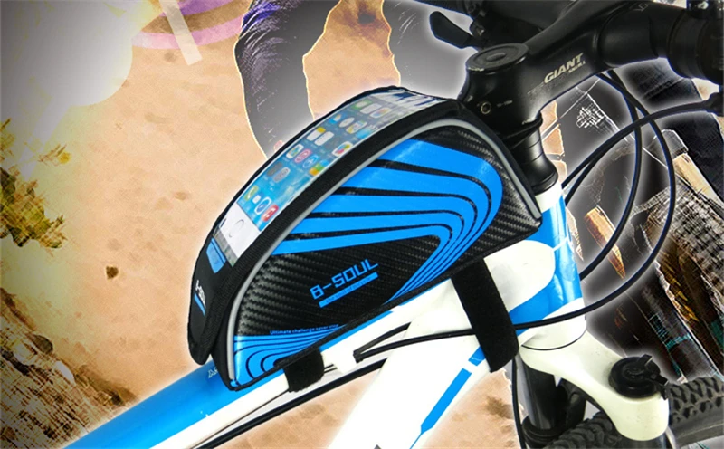 Clearance for iphone for sumsung 5.3 inch B-SOUL Outdoor Sport Touch Screen Phone Bag Bike Front Frame Bag MTB Mountain Bicycle Saddle bag 0 Clearance for iphone for sumsung 5.3 inch B-SOUL Outdoor Sport Touch Screen Phone Bag Bike Front Frame Bag MTB Mountain Bicycle Saddle bag 0