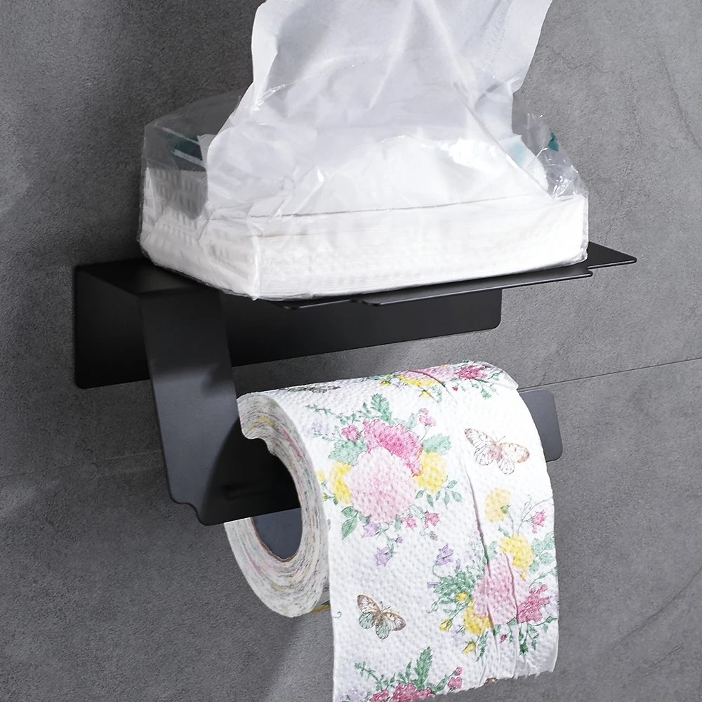 Günstige Papier Halter Edelstahl Chrom Wc Rolle Halter Telefon Stand Wand Bad Zubehör Ohne Abdeckung WC Rack WF 18063