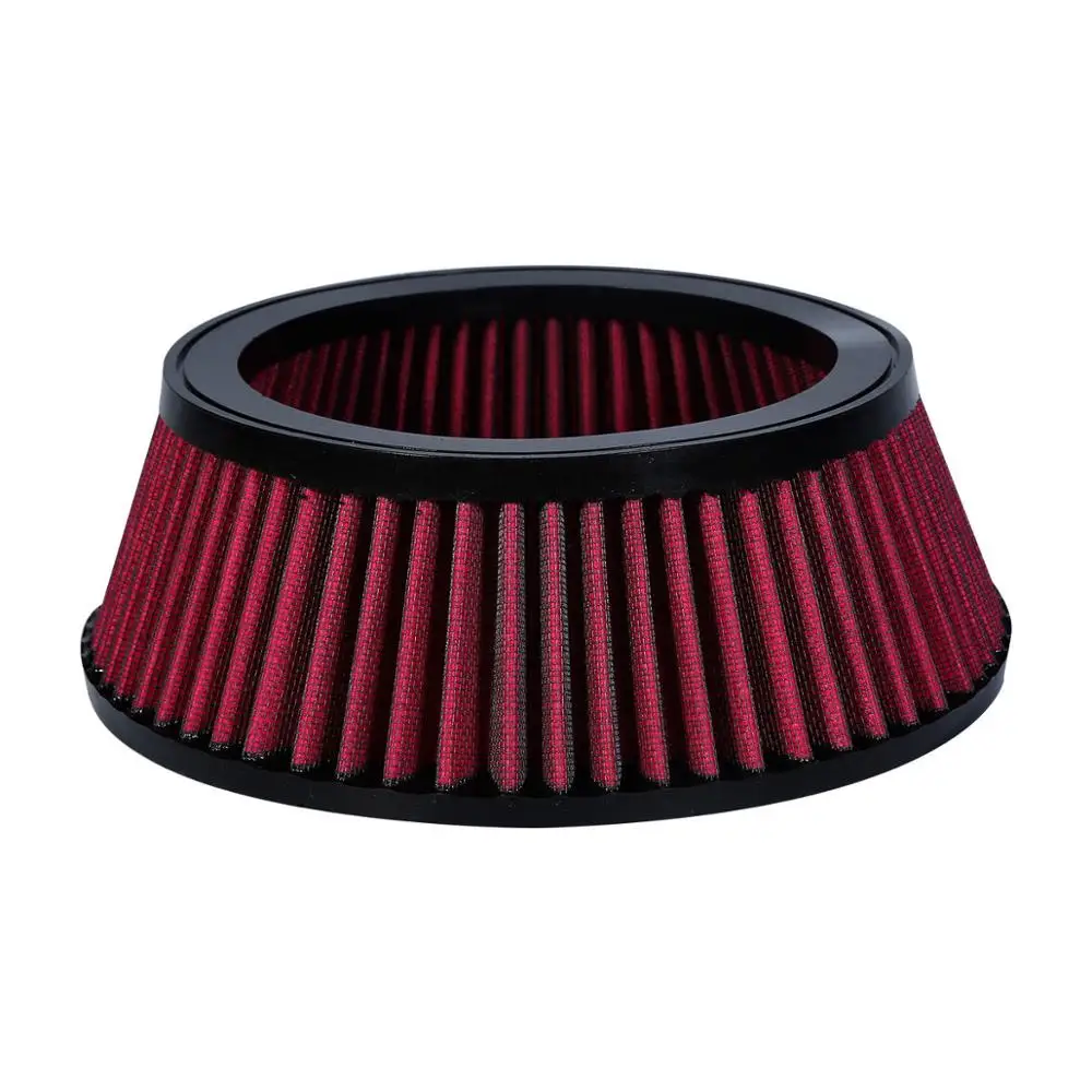 

Motorcycle Filter Element For High Flow Round Tapered Tall Reusable/Washable Air Cleaner
