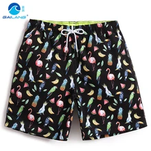 Мужские летние пляжные сетчатые шорты лайнер купальный костюм сексуальный купальник Гавайская доска шорты купальники, плавки дышащие