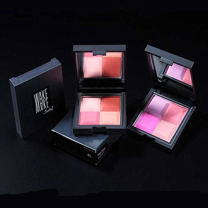 New Fashion Professional Makeup Sweet Cheeks Blush Palette Cosmetic Make-up Pink 4 Color Available Blusher Powder Hot Sales 2018 | Красота и