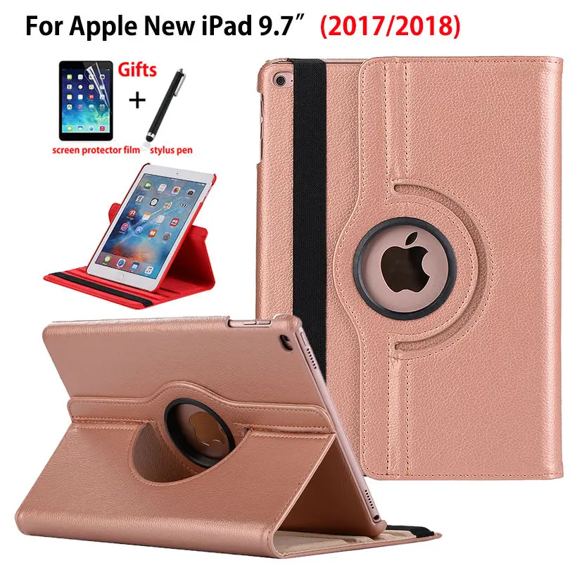 Вращающийся на 360 градусов чехол для Apple iPad 9 7 2017 2018 Ipad air 2 планшета A1822 A1893 A1954