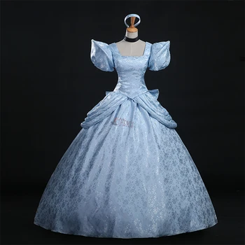 

cosplay Cinderella Princess skirt Cosplay Costume custom made Dress High Quality