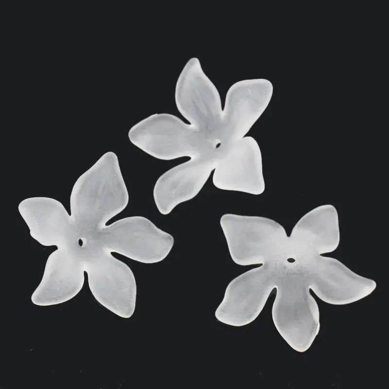 DoreenBeads акриловые шарики колпачки белые (подходят для бусин 24 мм) 26 мм (1 &quot) x 29 1/8&quot)