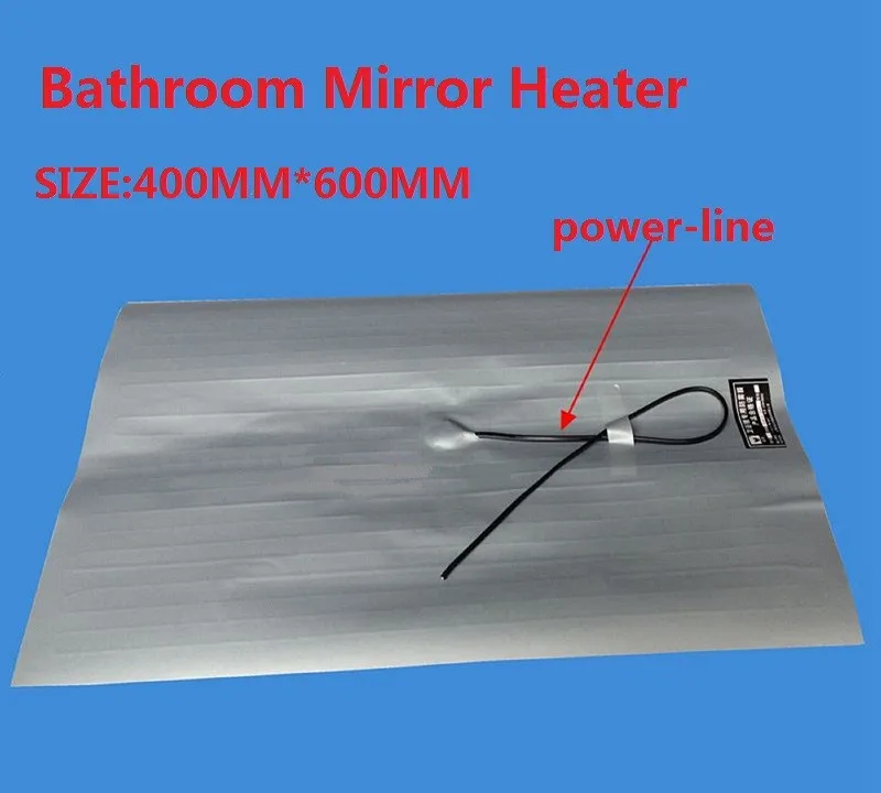 MIRROR HEATER ANTI-FOG 220V 110W/m 0,8m x 0,5m for Bathroom mirror 0,5m MIRROR HEATER ANTI-FOG 220V 110W/m 0,8m x 0,5m for Bathroom mirror 0,5m