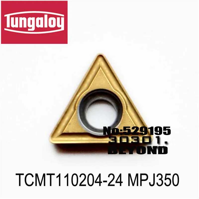 TCMT110204 24 MPJ350/TCMT110208 24 MPJ350,original tungaloy carbide