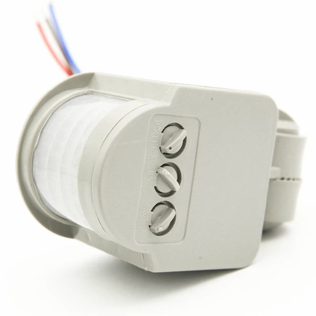 Motion Sensor Light Switch Outdoor AC 220V Automatic Infrared PIR Motion Sensor Switch With LED Light 3