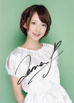 

hand signed Hashimoto Nanami autographed photo autographs 5*7 free shipping 032018D
