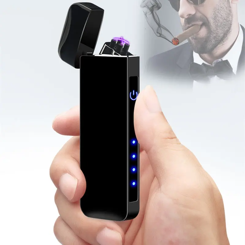 Электронная сигаретная Зажигалка со сканером отпечатков пальцев USB