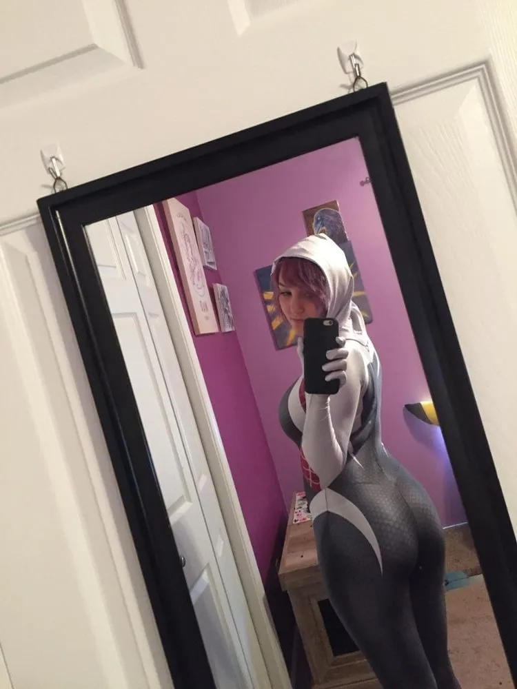 3D Print Spandex Lycra Spiderman Suit No Mask Gwen Stacy Costume Halloween Cosplay  (12)