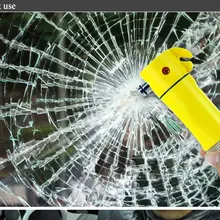 4-в-1 автомобильный молоток безопасности магнитный Многофункциональный бликов карманного электрического фонарика аварийный молоток безопасности побег необходимые инструменты