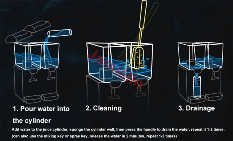 cold drinks machine cleaning