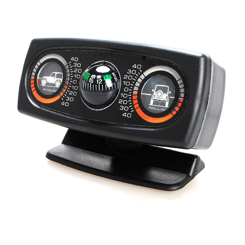 

Car compass balancer level slope meter guide ball for off-road vehicles decoration Accessories For JEEP Wrangler JL 2018 2019