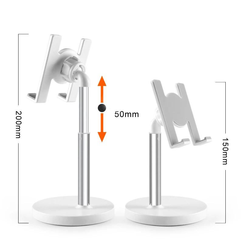 Universal Mobile Phone Tablet Pad Holder Lifting Stand CellPhone Desk Bracket For iphone iPad Samsung Desktop Holder Accessories