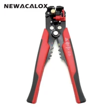 NEWACALOX Cable Wire Stripper Cutter Crimper Automatic Multifunctional Crimping Stripping Plier Tools Electric