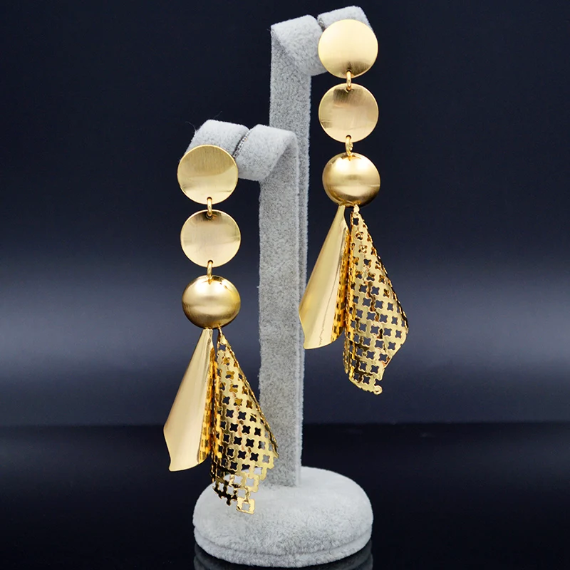 

ZEA Dear Jewelry Vintage Jewelry Earrings Long Drop Dangle Earrings For Women Spike Crown Earrings For Party Wedding Engagement