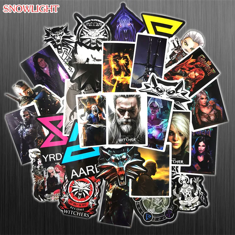 50 Pcs GameThe  Retro Anime Sticker For Luggage Laptop Skateboard Bicycle Motorcycle Decals Waterproof Sticker