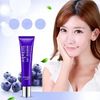 

Blueberry Anti Winkles Puffiness Aging Eye Cream Olheiras clareador Moisturizing Firming Creme para area dos olhos skincare