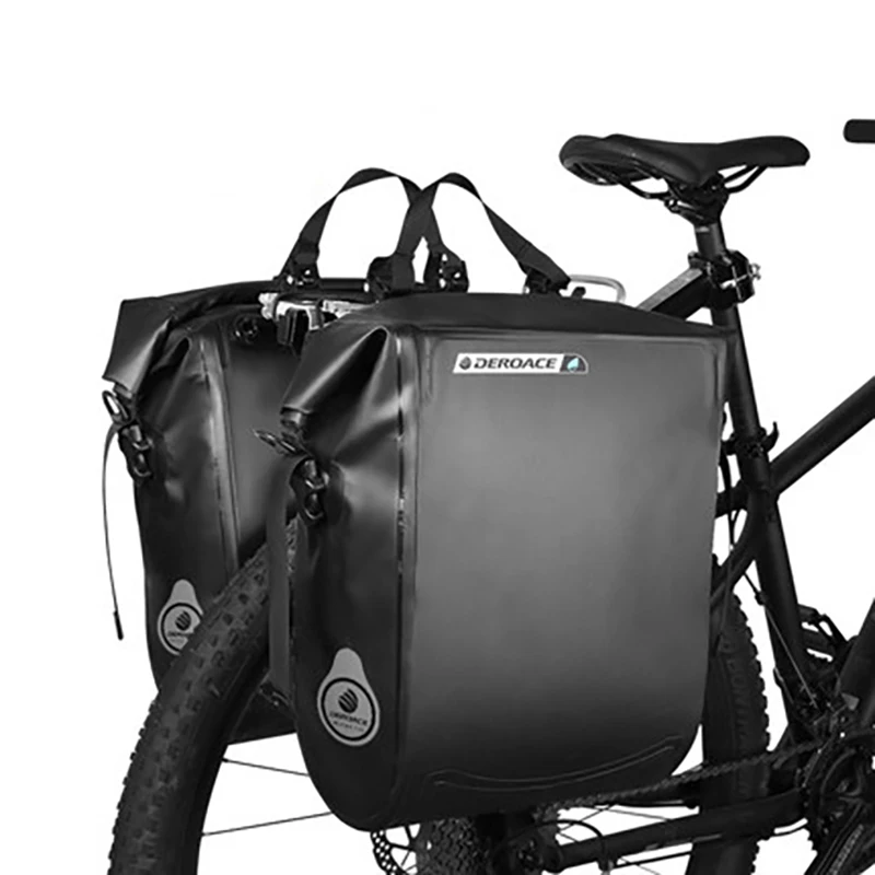 

Waterproof Bicycle Bag Portable MTB Bike Bag Bicycle Pack Rear Pannier Cycling Rear Seat Tail Bag Bike Accessories 20L