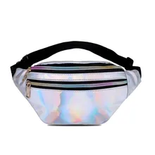 Pochete Para As Mulheres Cinto Saco 2018 NOVA Bolsa de Perna Saco Da Cintura Pacote de Cintura Bolsas Feminina Mulheres Hip Saco Reflexivo laser de Ombro ba