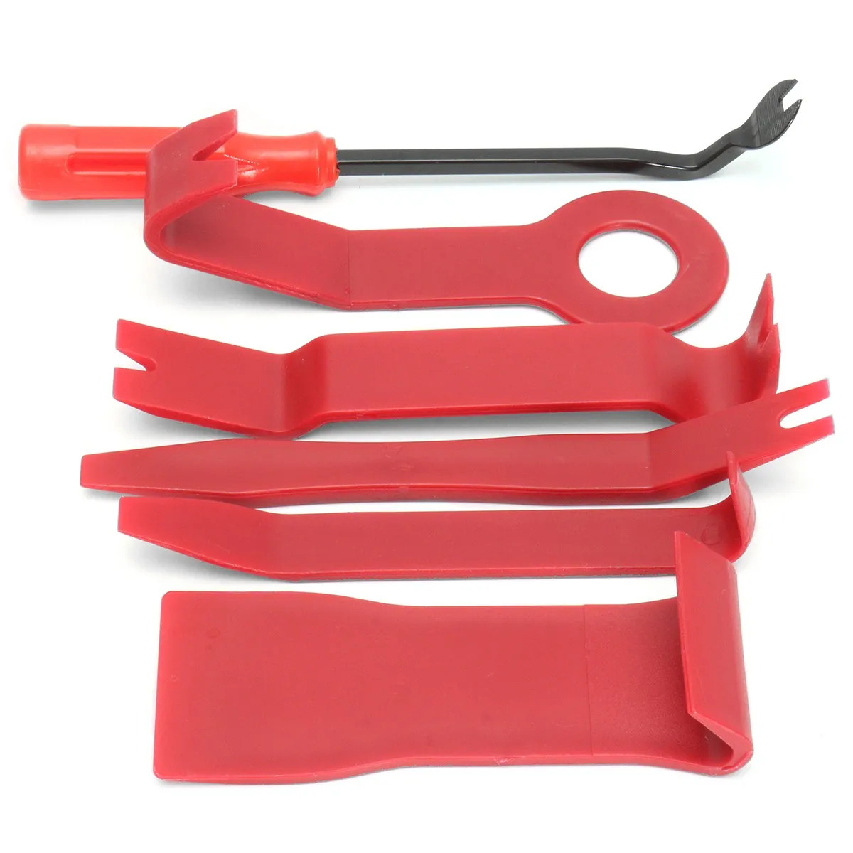 лопатки для демонтажа. набор съемников обшивки салона 5 предметов блистер (airline) at-cr-04. инструмент для демонтажа клипс клипс. лопатка для демонтажа сайдинга. инструмент для снятия обшивки автомобиля aist 00-00014837.