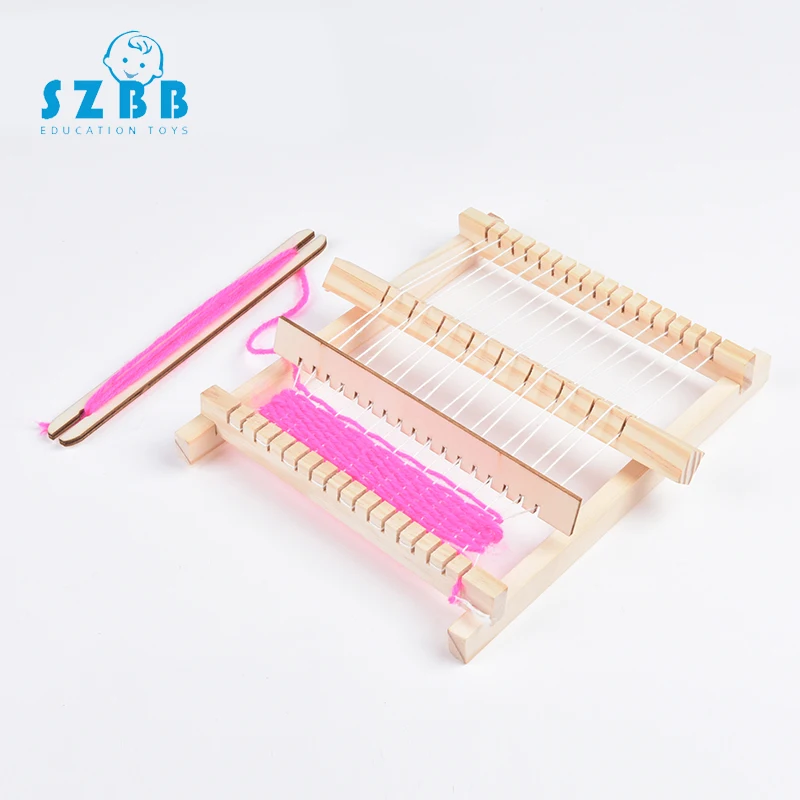 

SZ STEAM Model Toy Diy Machine Wool Knitting Machine Developing Intelligent STEM Toy Physics Experiments Birthday Gift SZ3213