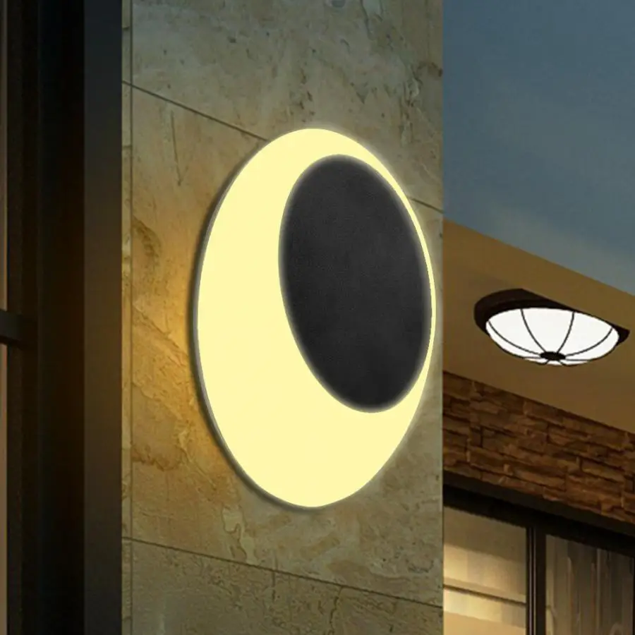 

LED Wall Light Aluminum+PC Waterproof Porch Garden Walls Lamp