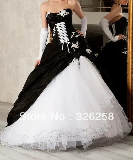 vows bridal new white black princess quinceanera dresses prom ball