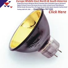 DN-38819 hlx 64635 15V 150W 15V150W MR16 GZ6.35 покрытый золотом инфракрасный галогенный светильник паяльная станция сварочная лампа