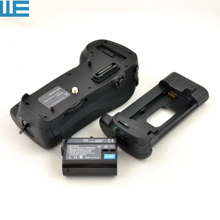 

MB-D12 Battery Grip + EN-EL15 Full Decode Battery for Nikon D800 D800E D810 Digital SLR Cameras.