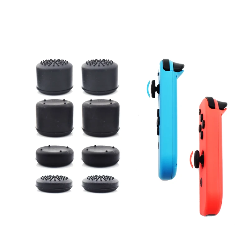 12 in 1 HD Tempered Glass Screen Protector for Nintend Switch +Carry Case Cover For NS Storage Bag With 6pcs Silicone Caps