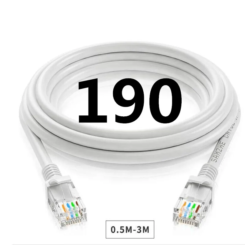 

B190 RTX33 Ethernet Cable 1 20m 50m For Cat5e Cable Patch Cord Cabo De Rede 2019