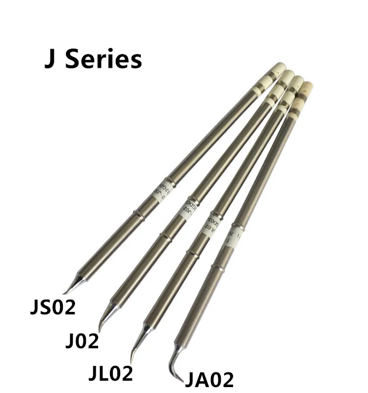 

Gudhep T12-J02 JL02 JS02 Soldering Iron Tips for fx951 T12 Soldering Rework Station Solder Tips