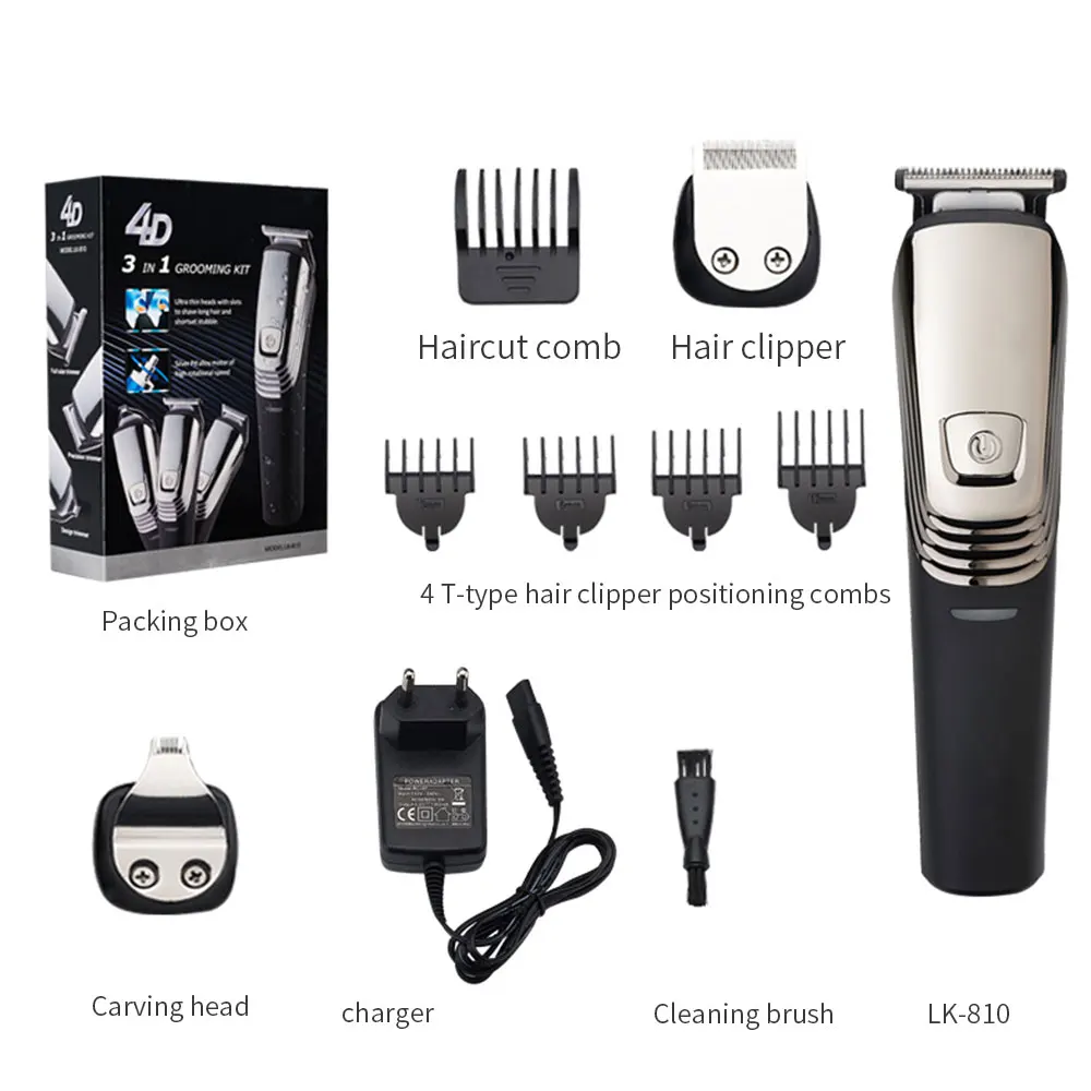Men Nose Trimmer Electric Shaver Razor Hair Clipper Machine Rechargeable Wireless Adjustable Men'S Fashion