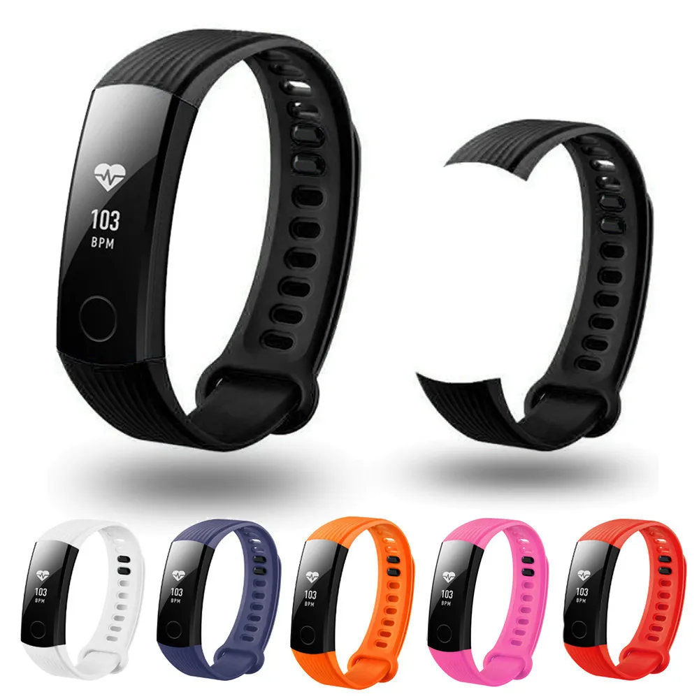 Smart Watch Strap Sports Silicone Bracelet Strap Band For Huawei Honor
