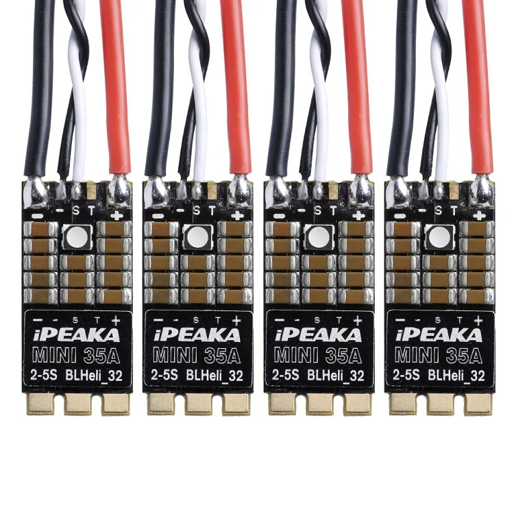 

iFlight 35A BLheli_32 32Bit 2-5S Dshot1200 Brushless ESC w/ RGB LED Support Telemetry ESC For RC Models Spare Part