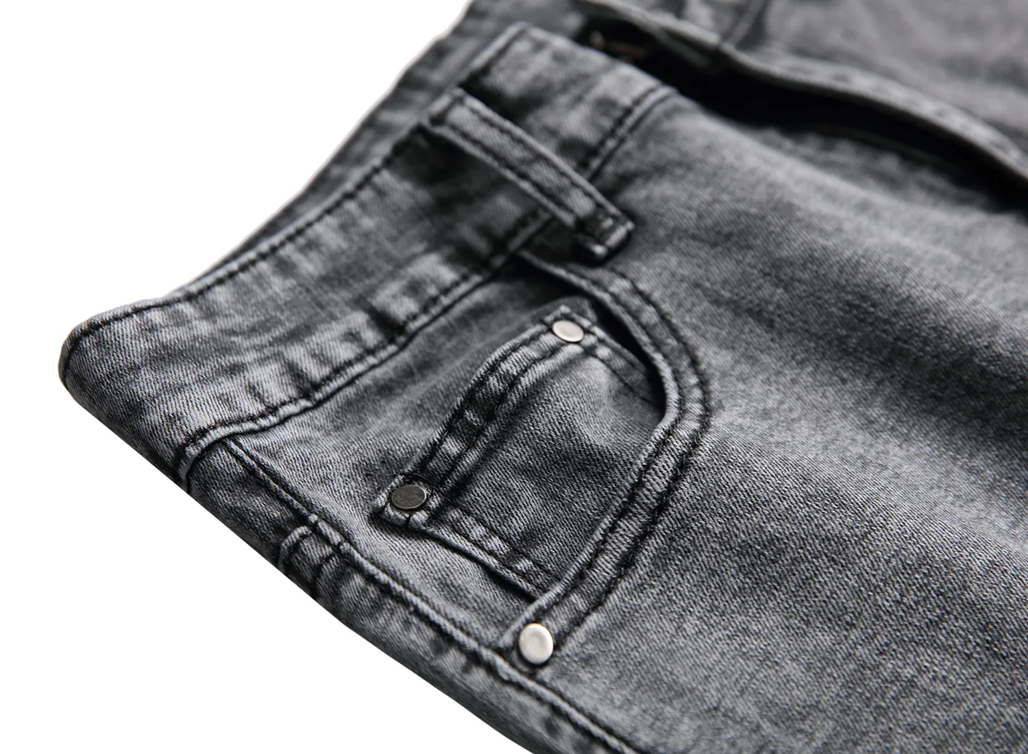 New Streetwear Ripped Biker Jeans homme Men fashion Motorcycle Slim Fit Black White Blue Moto Denim Pants Joggers Skinny cotton