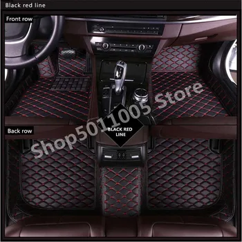 

New Car Floor Mats For Jaguar Xf Xe Xjl Xj6 Xj6l F-pace F-type Brand Firm Soft Car Accessories Car Styling Custom Floor Mats